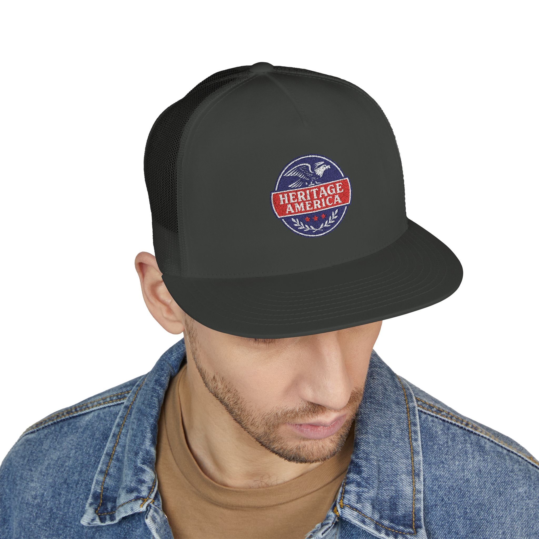 Original Eagle Logo Trucker Caps