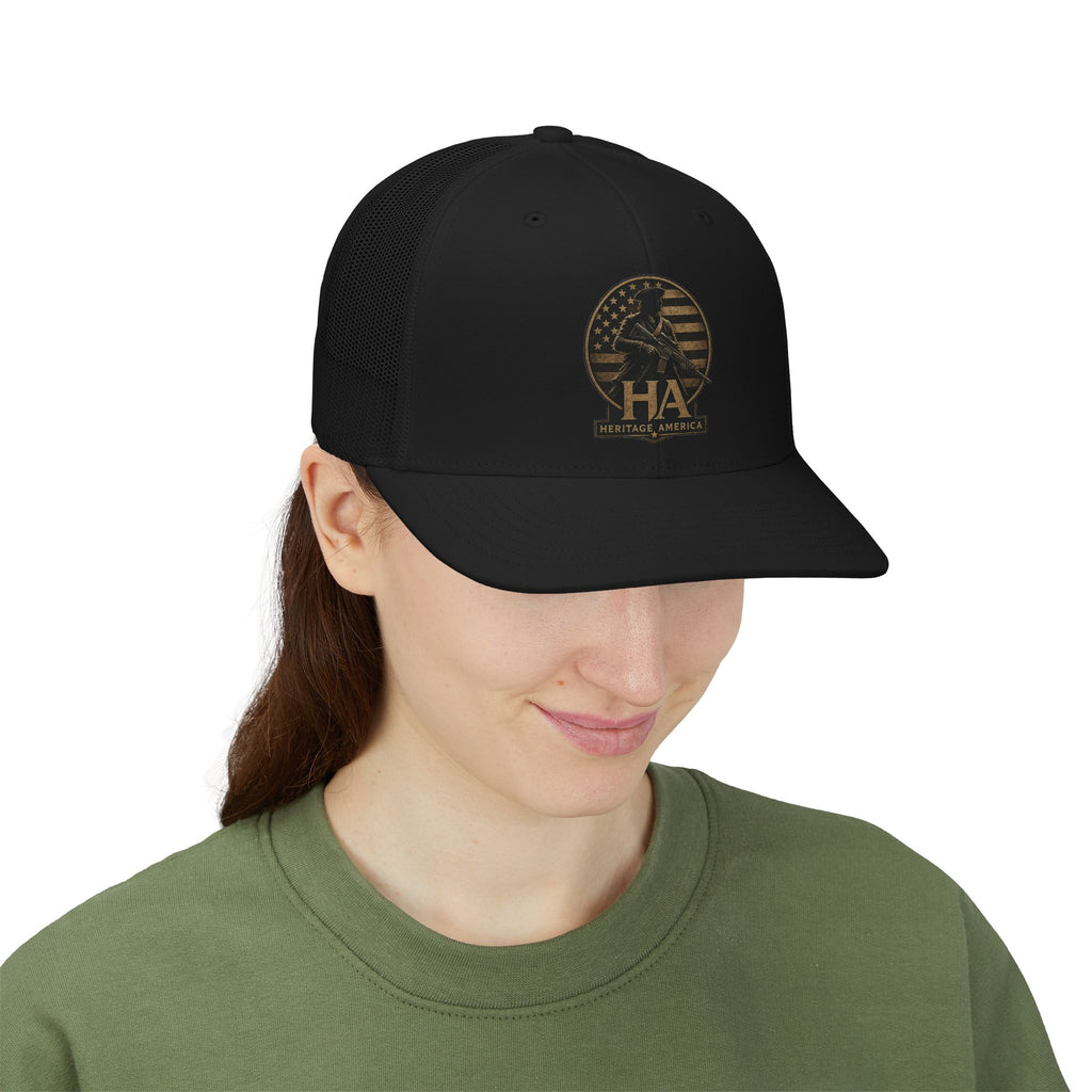 Minute Man Snapback Trucker Cap