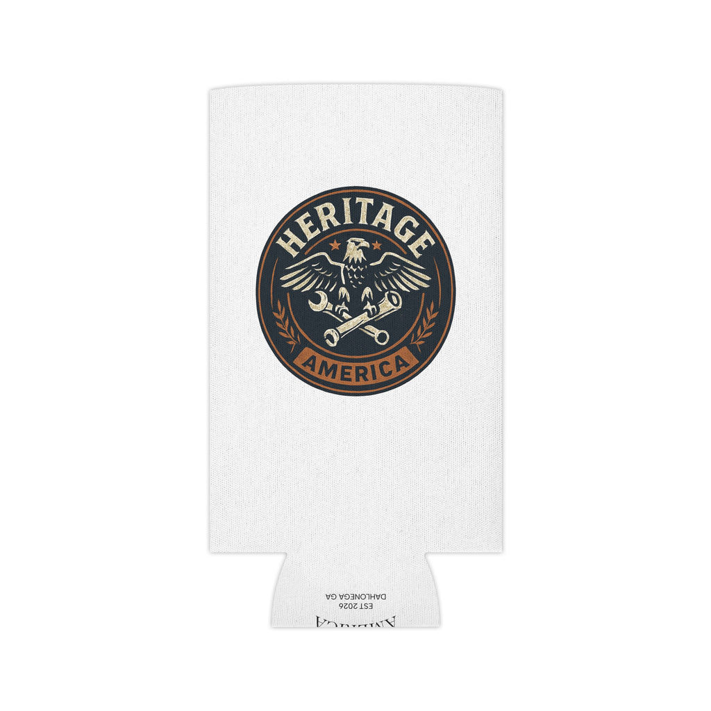 Garage Eagle Can Cooler - White