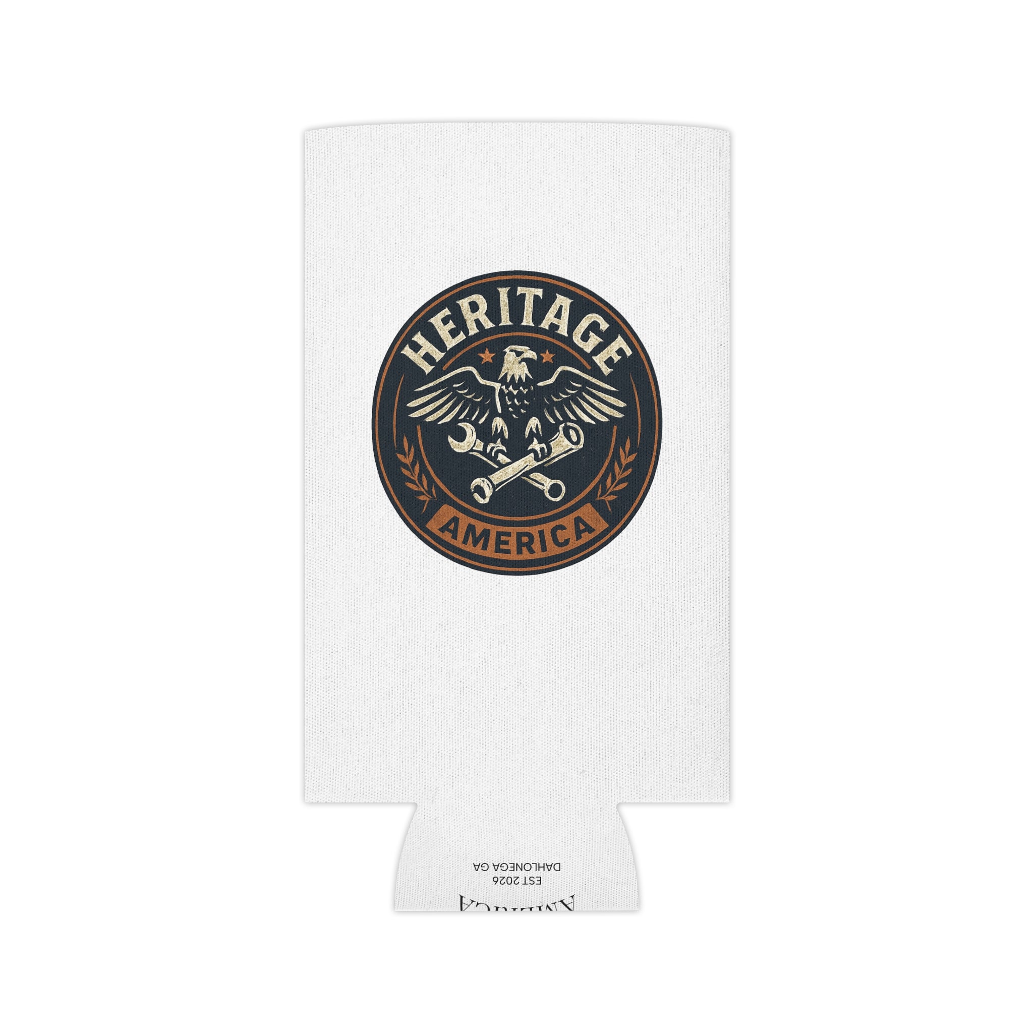 Garage Eagle Can Cooler - White
