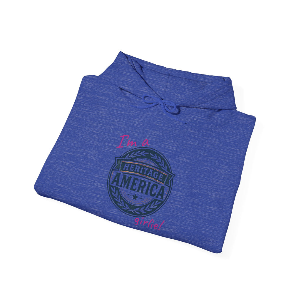 Heritage America Girlie Heavy Blend™ Hooded Sweatshirt