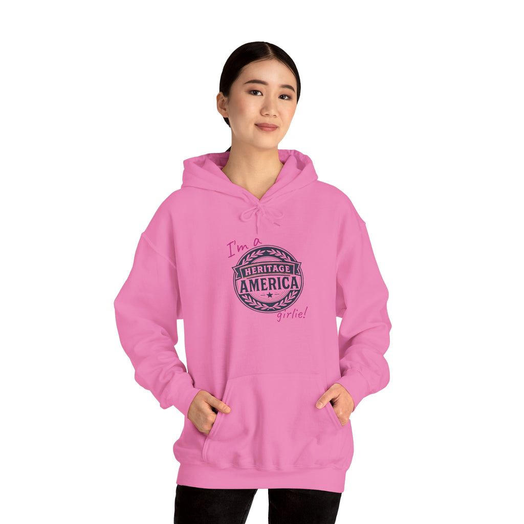 Heritage America Girlie Heavy Blend™ Hooded Sweatshirt