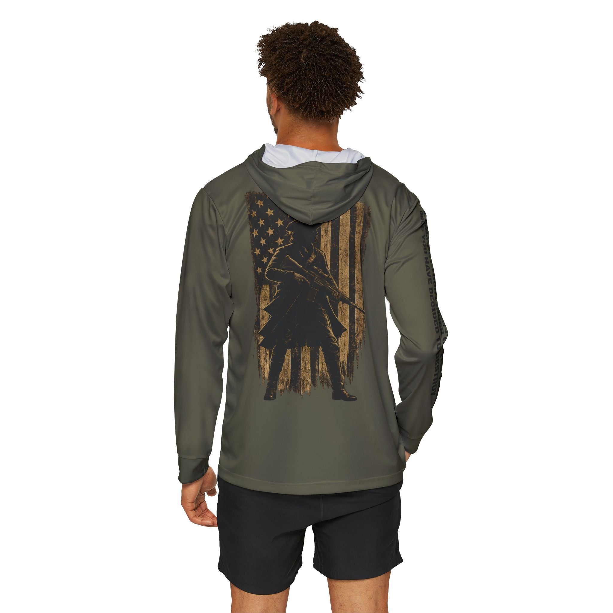 Minute Man Shooter Hoodie — Patriotic Hunting Hoodie