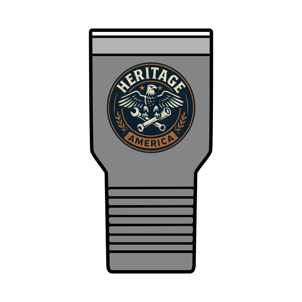 Garage Eagle Tumbler | 30oz insulated tumbler