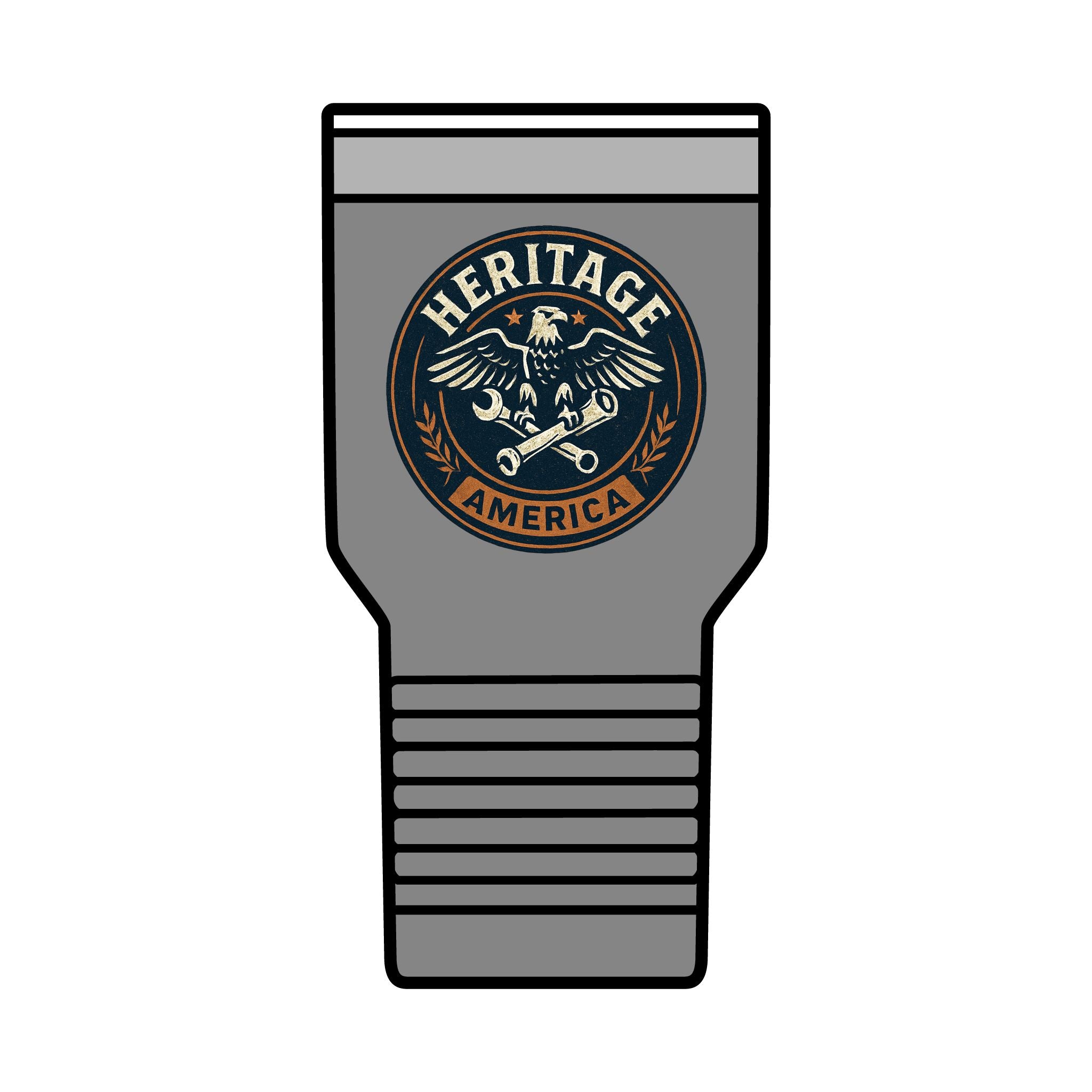 Garage Eagle Tumbler | 30oz insulated tumbler