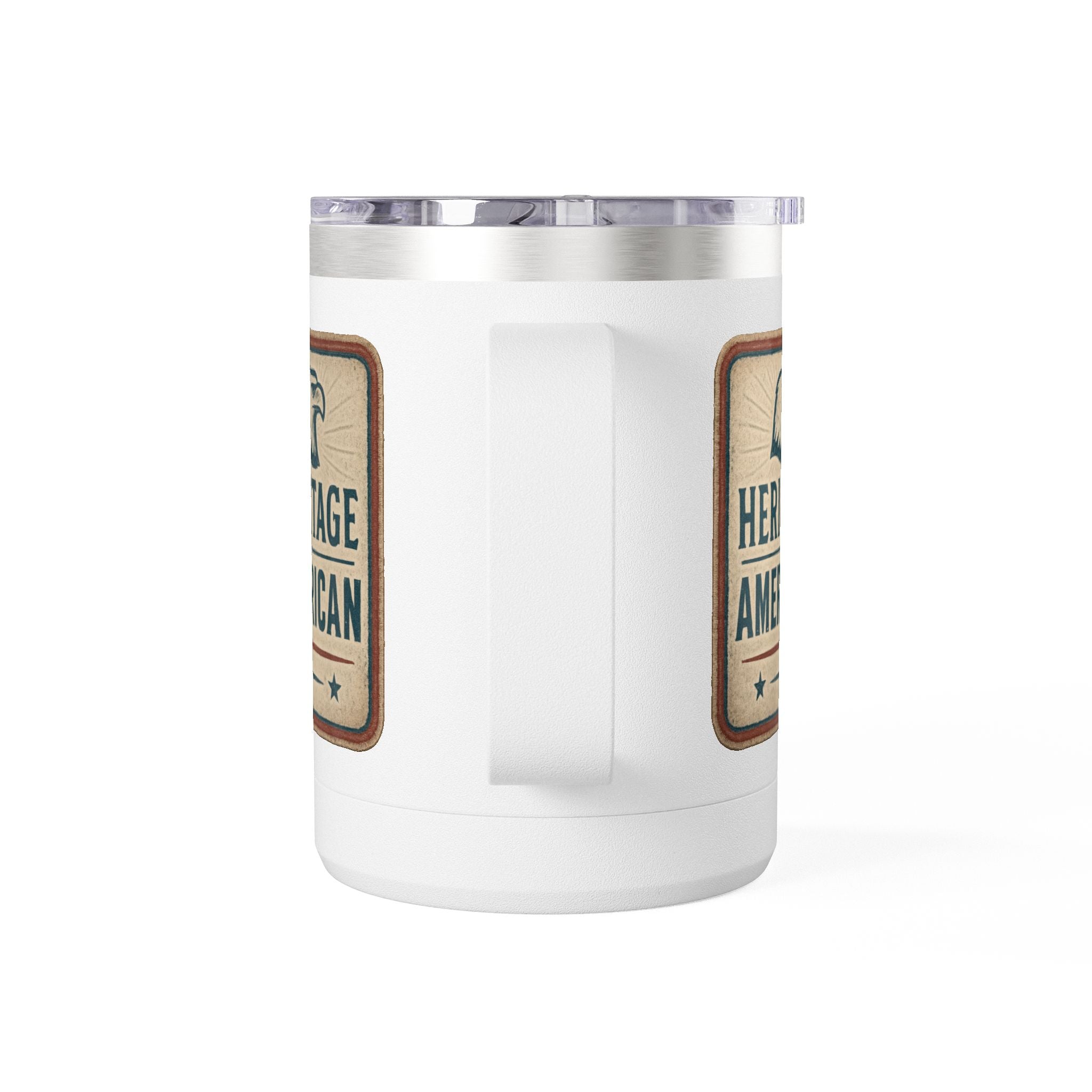 Heritage American Eagle Short Tumbler | 15oz Travel Mug