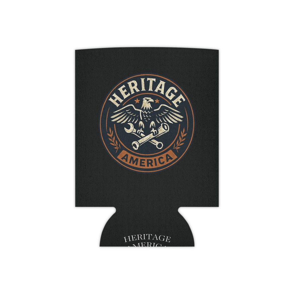 Garage Eagle Can Cooler - Black