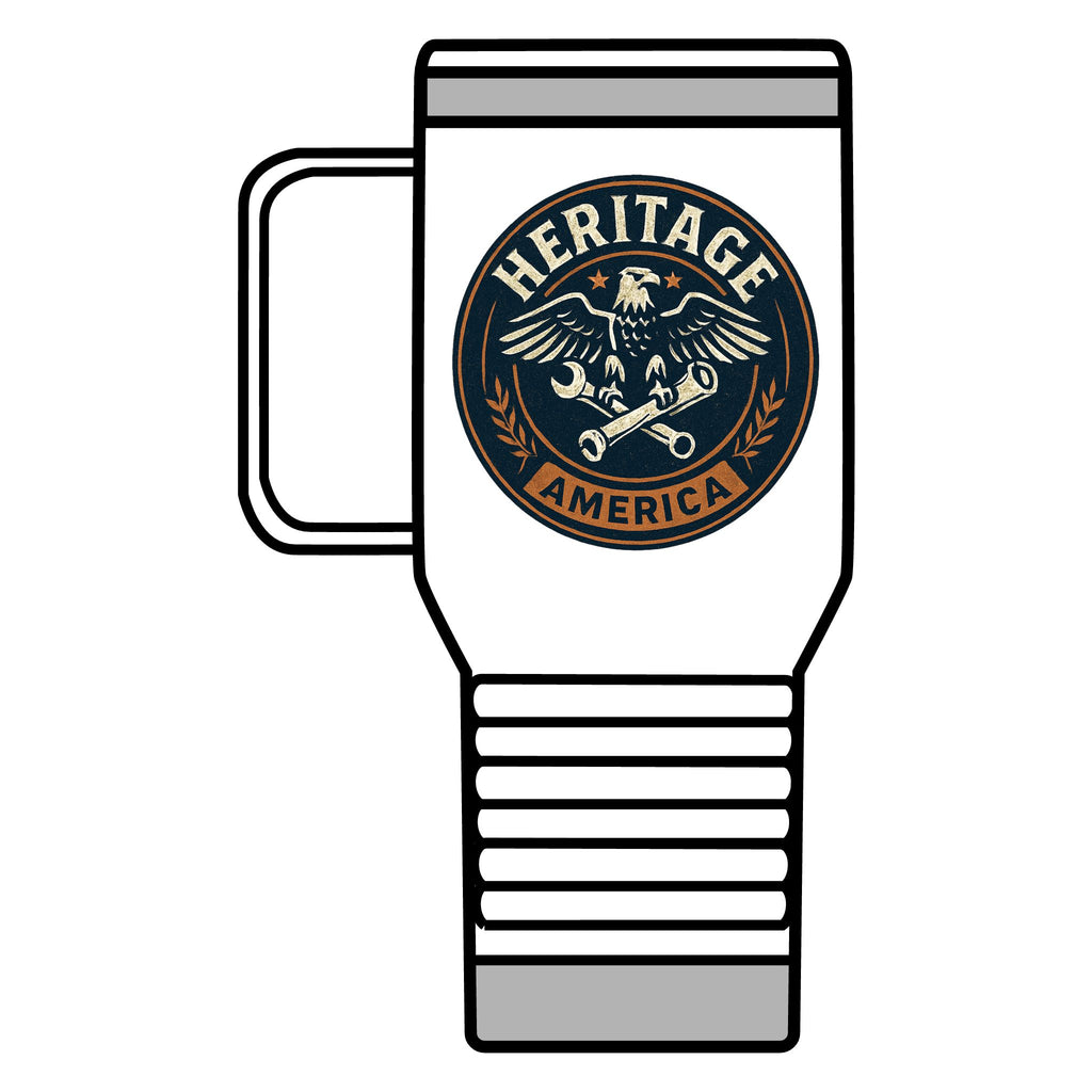 Garage Eagle Travel Mug | 20oz insulated tumbler