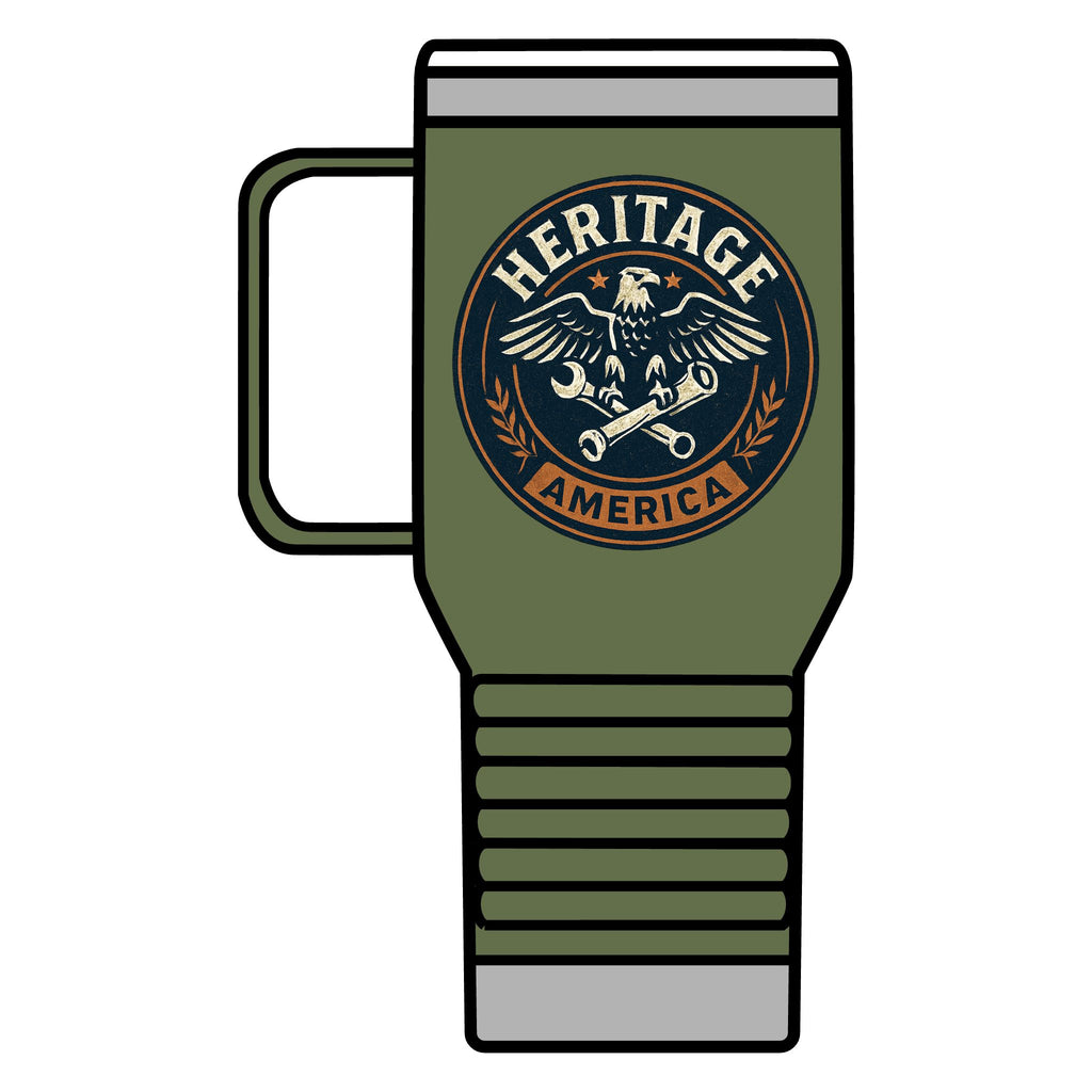 Garage Eagle Travel Mug | 20oz insulated tumbler