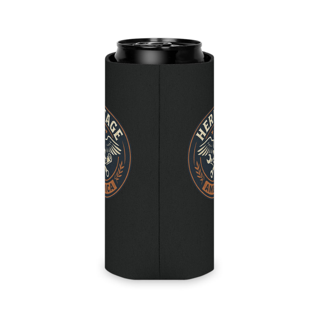 Garage Eagle Can Cooler - Black