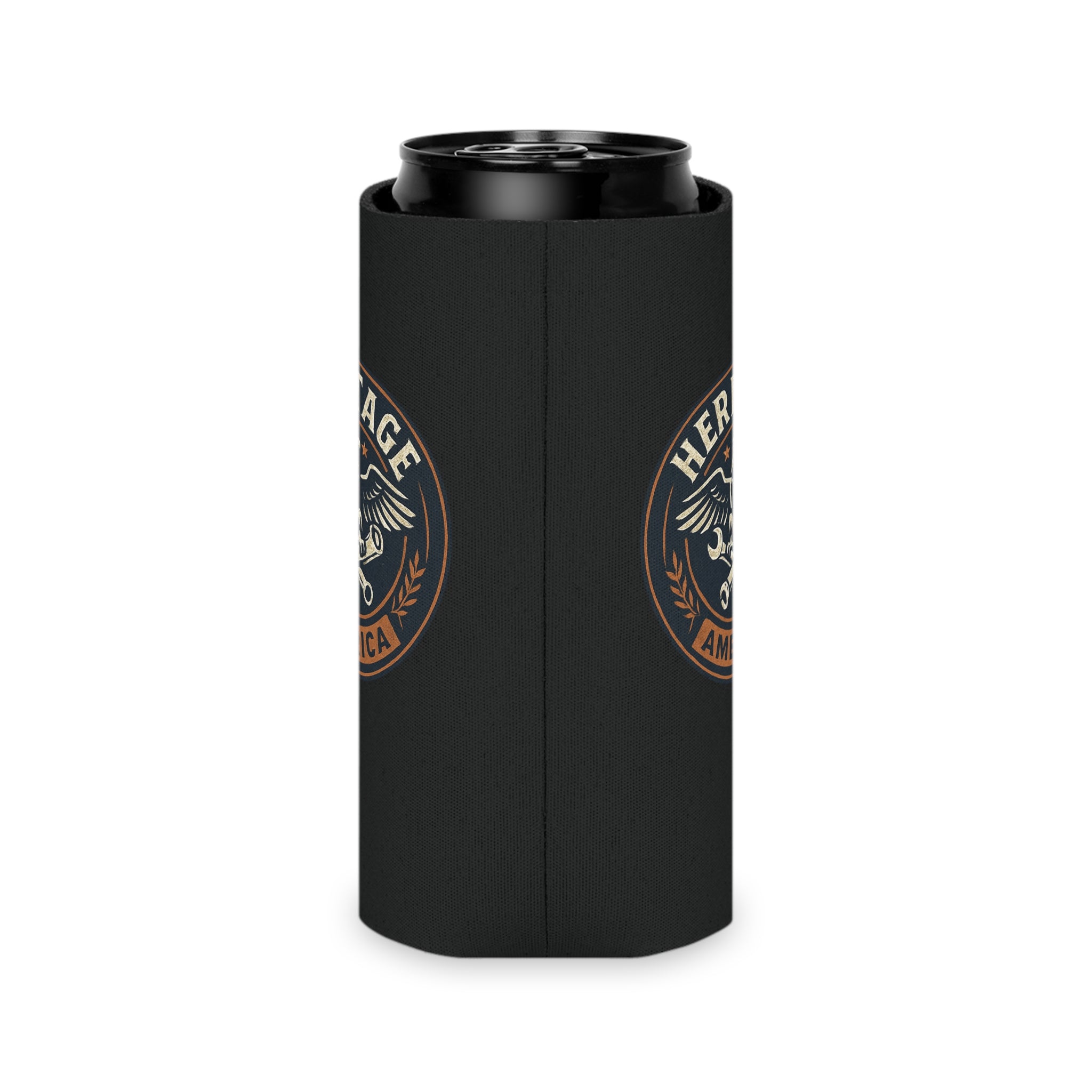 Garage Eagle Can Cooler - Black