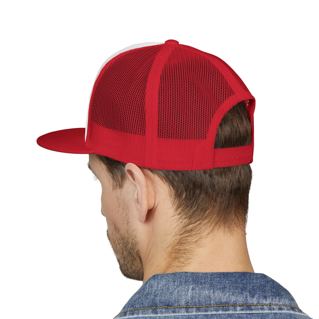 Vintage Bald Eagle Logo Trucker Caps
