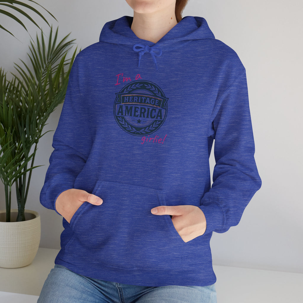 Heritage America Girlie Heavy Blend™ Hooded Sweatshirt