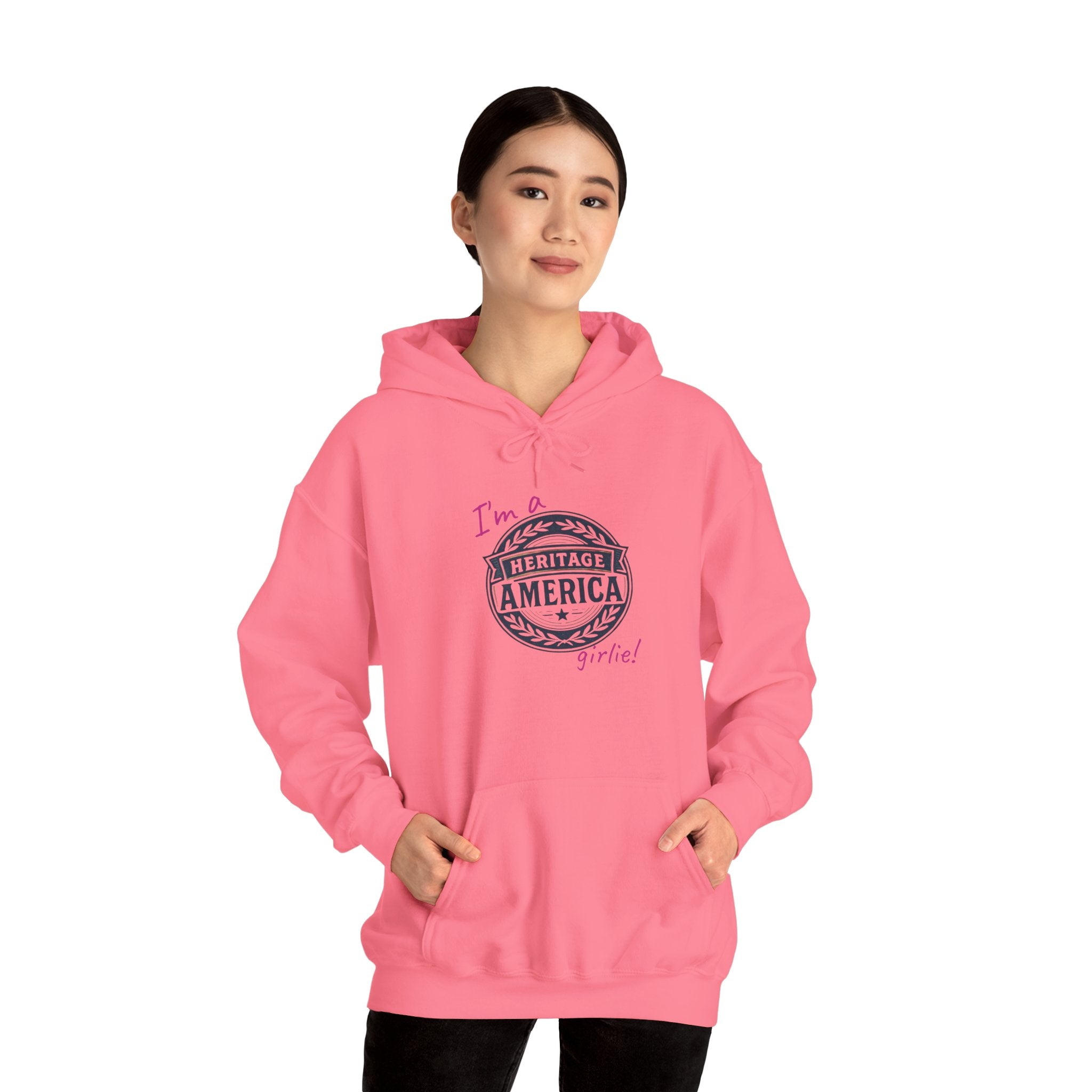 Heritage America Girlie Heavy Blend™ Hooded Sweatshirt