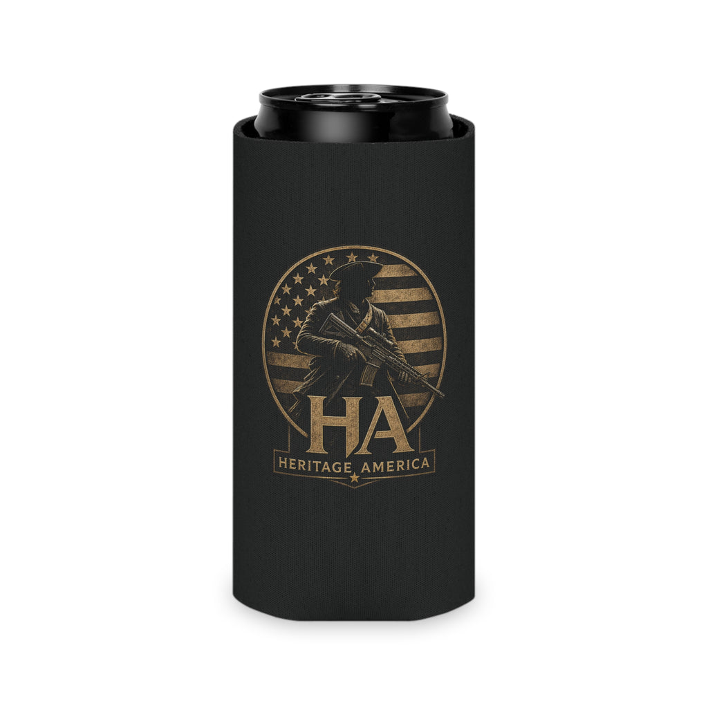 Heritage America Minute Man Can Cooler | Patriotic