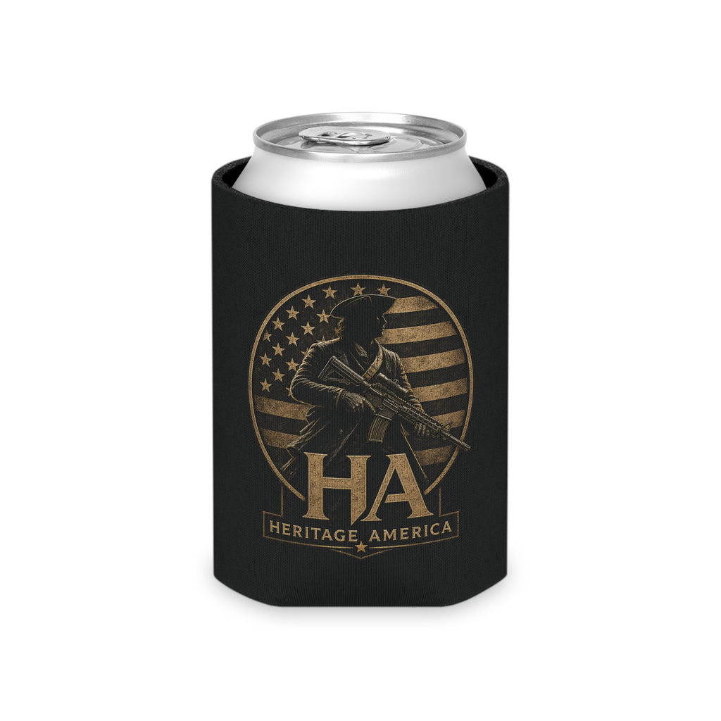 Heritage America Minute Man Can Cooler | Patriotic