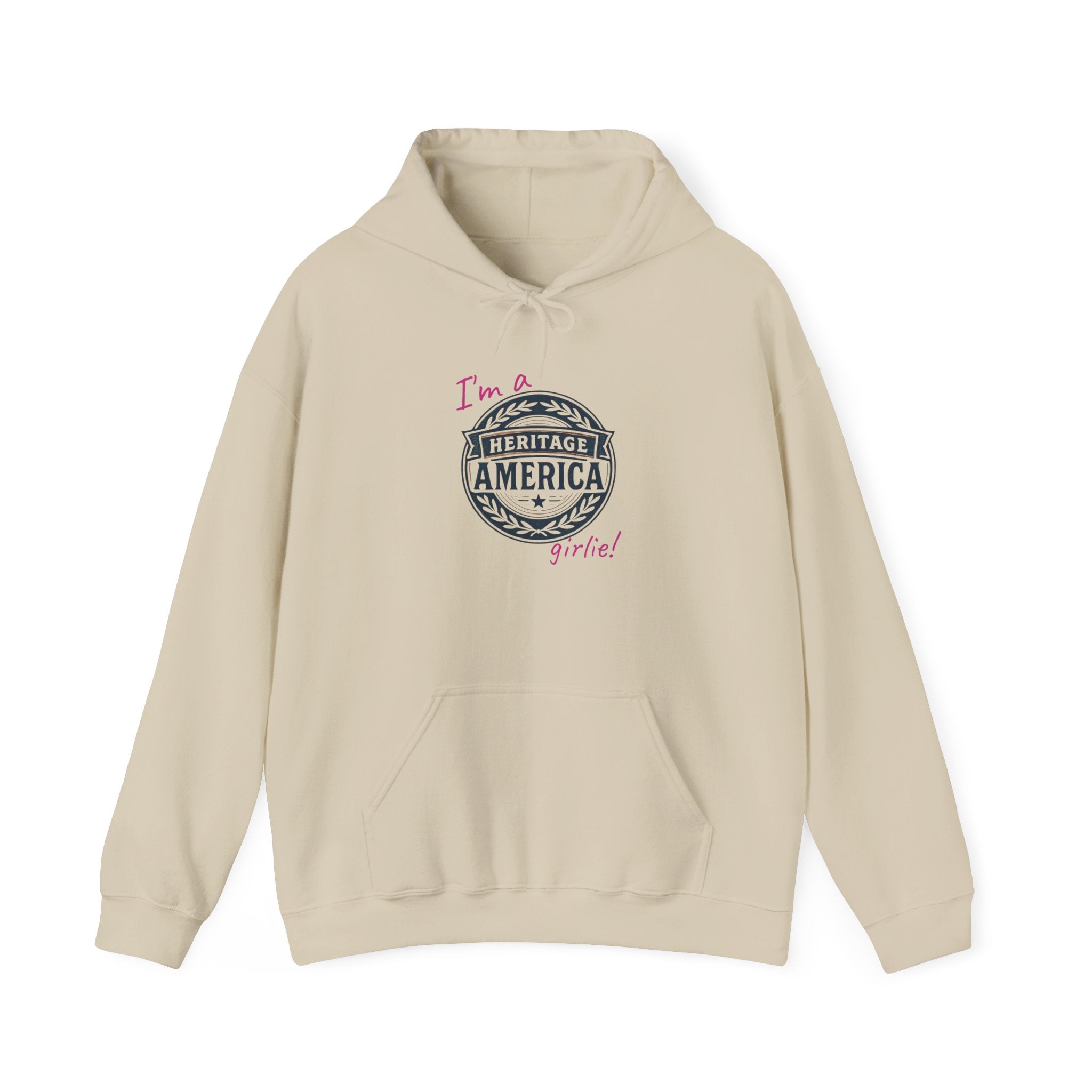 Heritage America Girlie Heavy Blend™ Hooded Sweatshirt