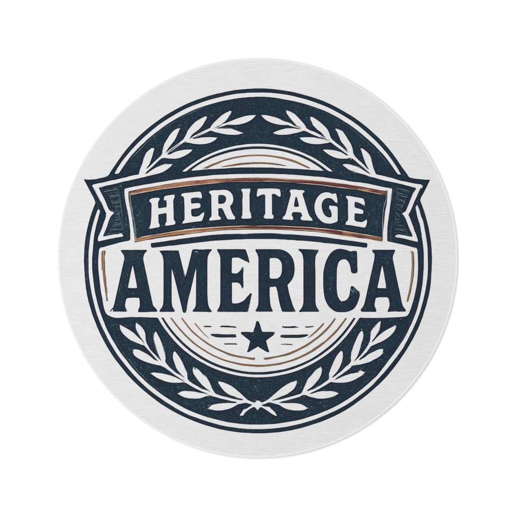 Heritage America Round Rug