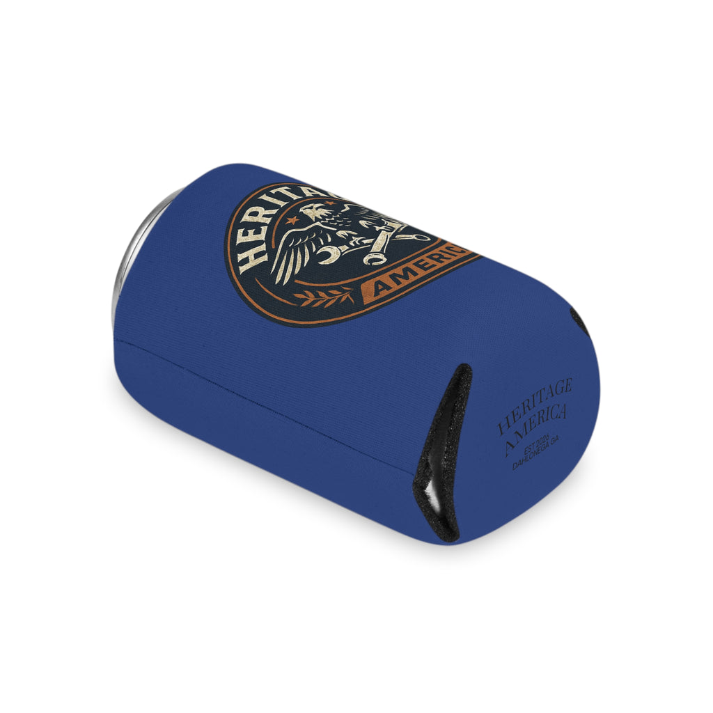 Garage Eagle Can Cooler - Blue