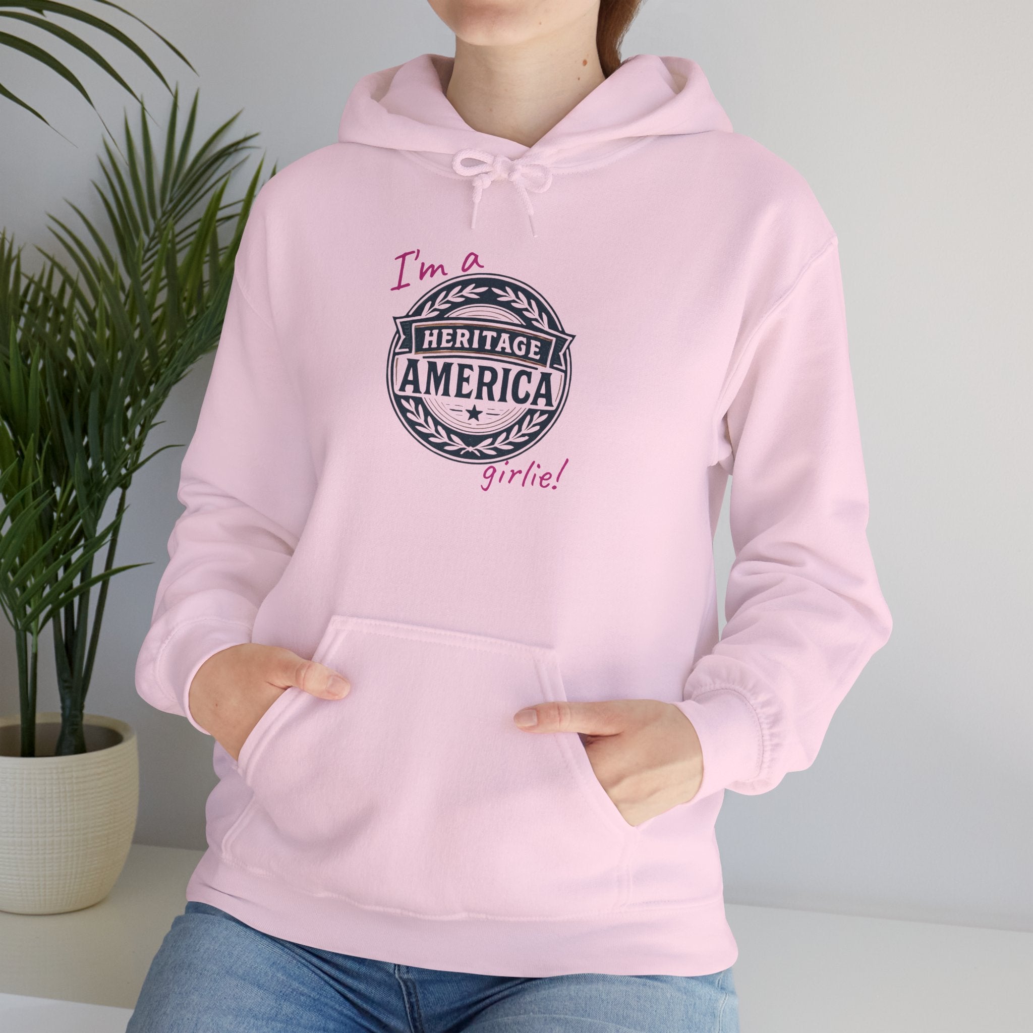 Heritage America Girlie Heavy Blend™ Hooded Sweatshirt