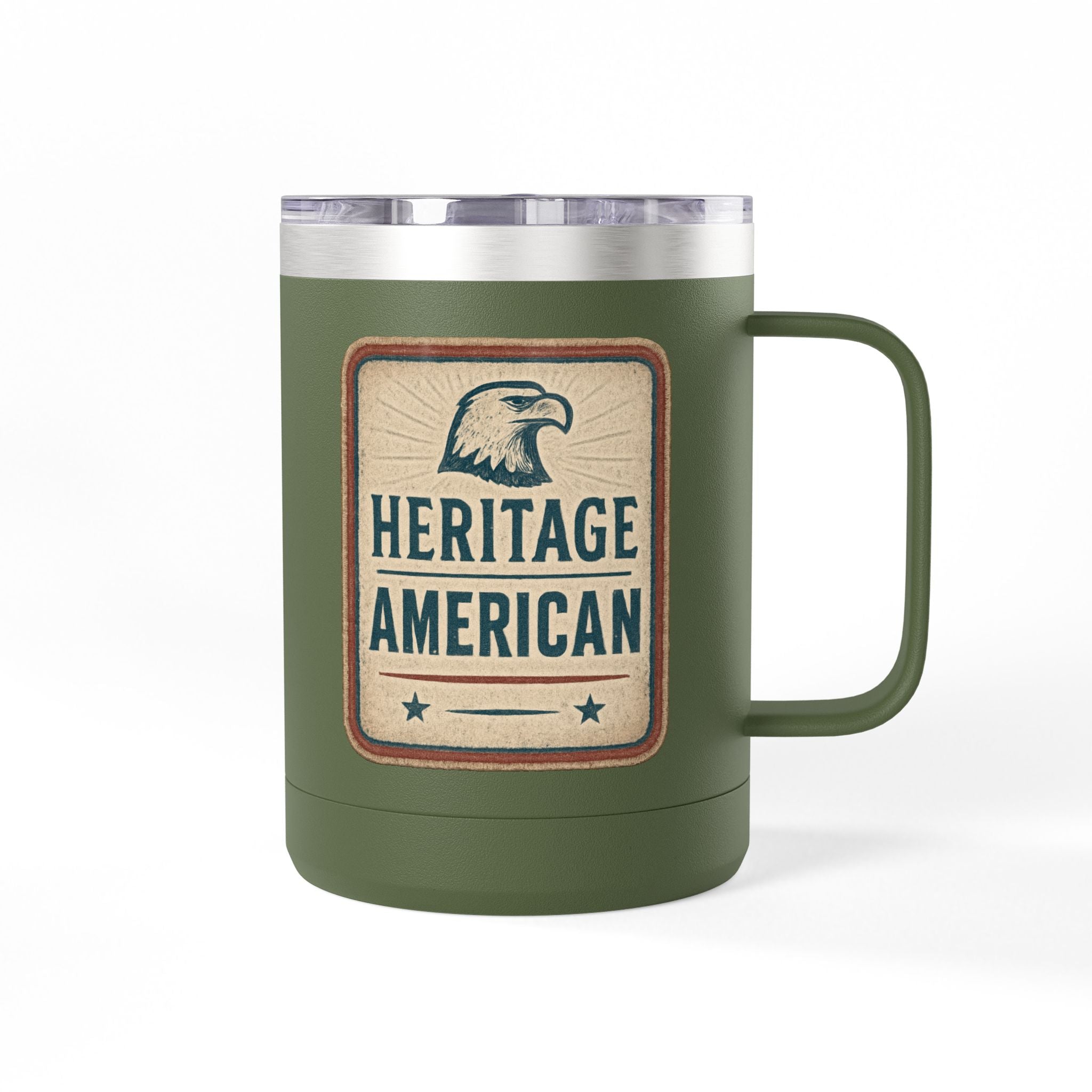 Heritage American Eagle Short Tumbler | 15oz Travel Mug