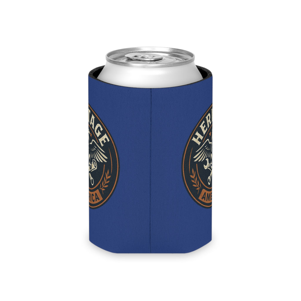 Garage Eagle Can Cooler - Blue