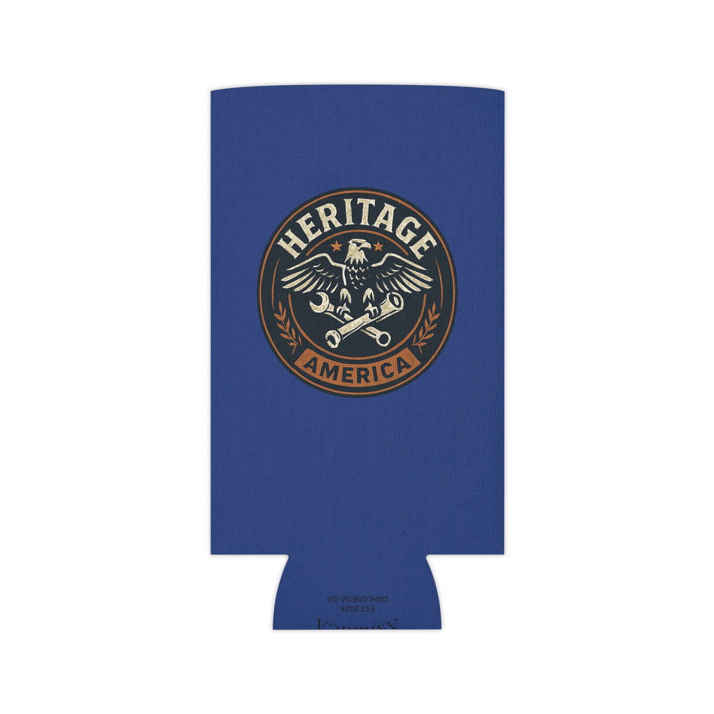 Garage Eagle Can Cooler - Blue
