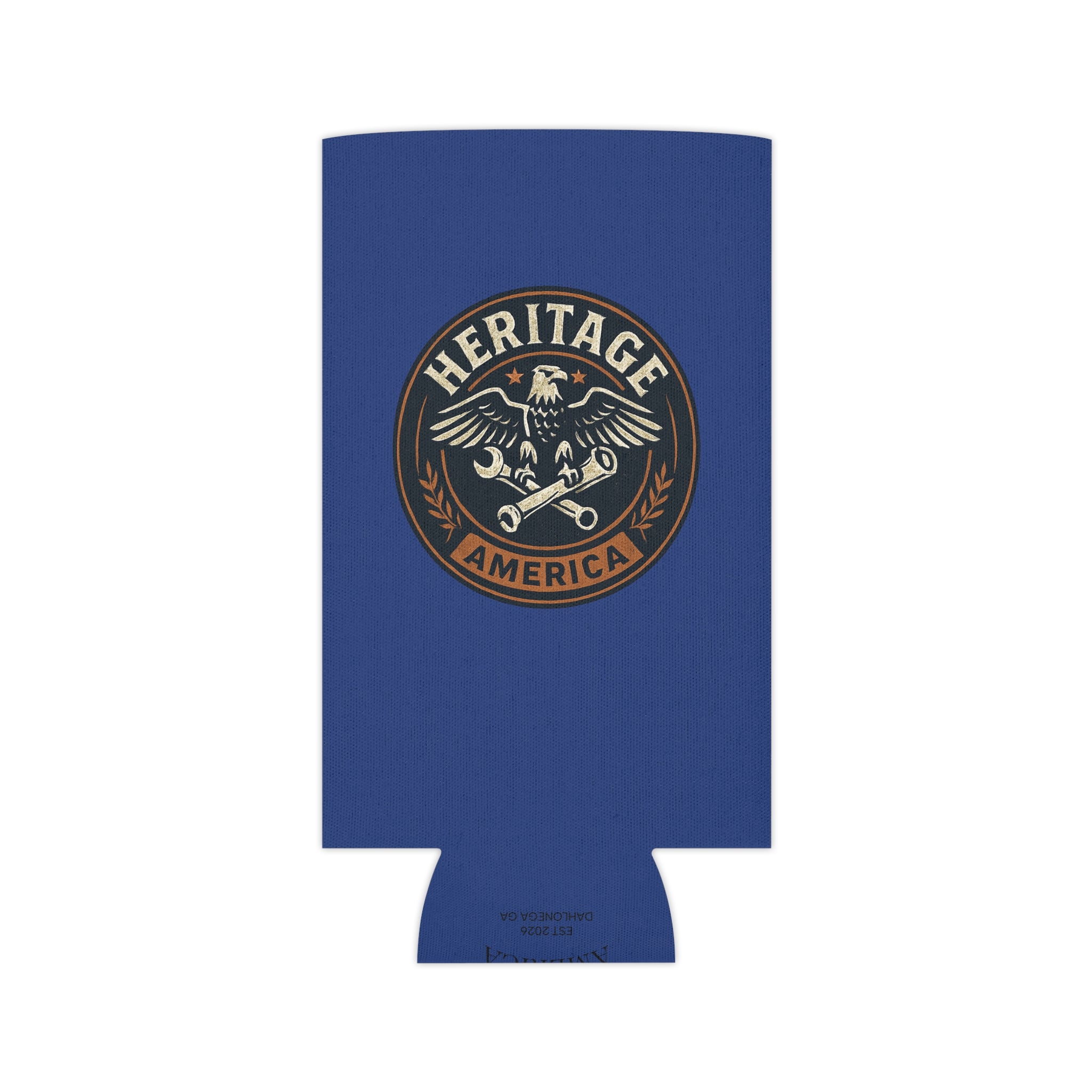Garage Eagle Can Cooler - Blue