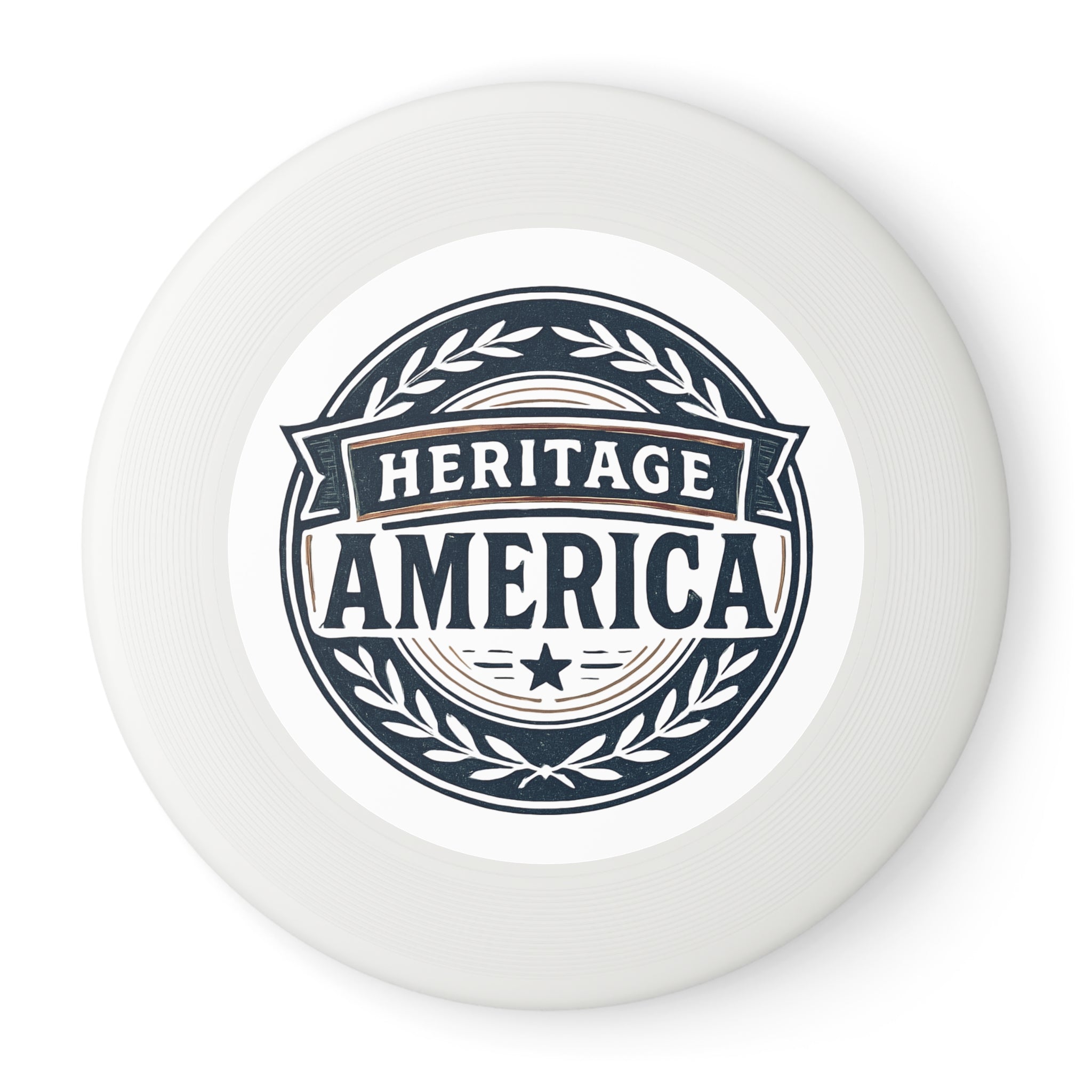 Heritage America Logo Wham-O Frisbee