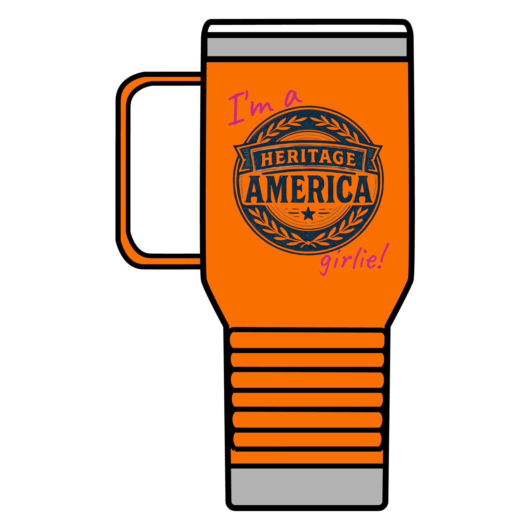 Heritage America girlie Mug | 20oz Insulated Tumbler