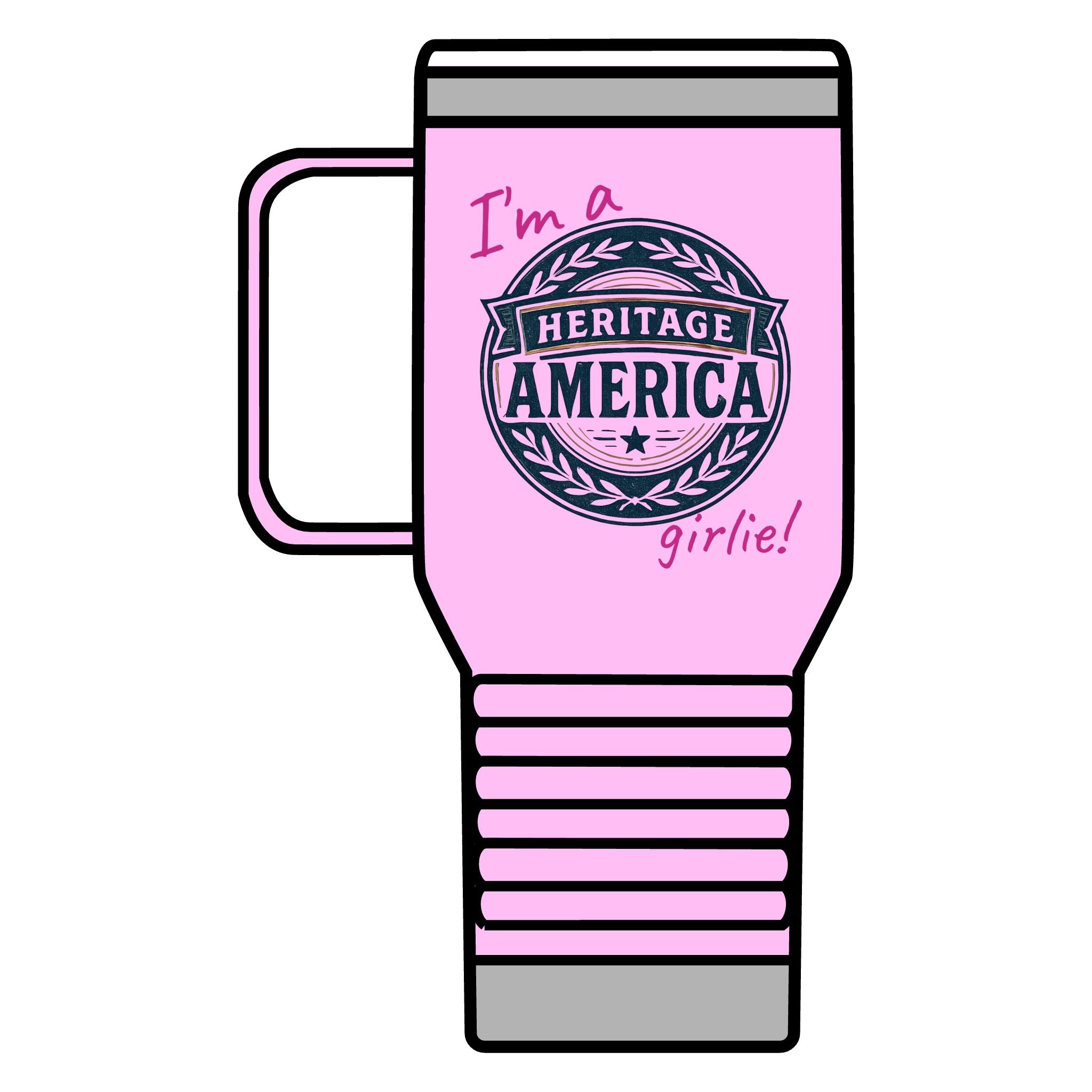 Heritage America girlie Mug | 20oz Insulated Tumbler
