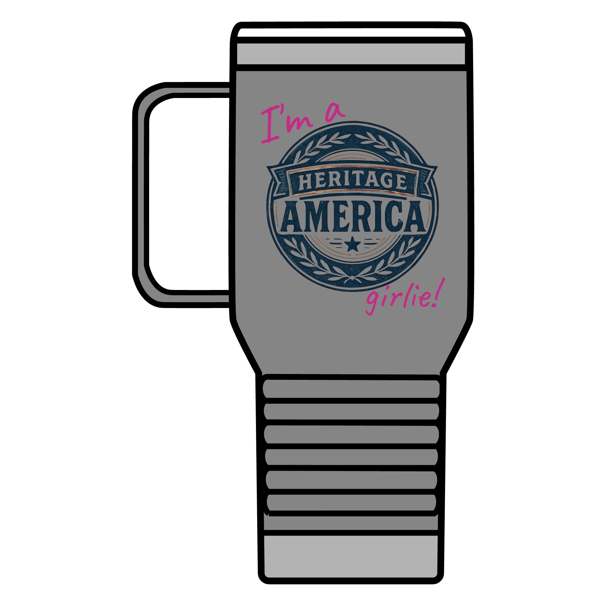 Heritage America girlie Mug | 20oz Insulated Tumbler