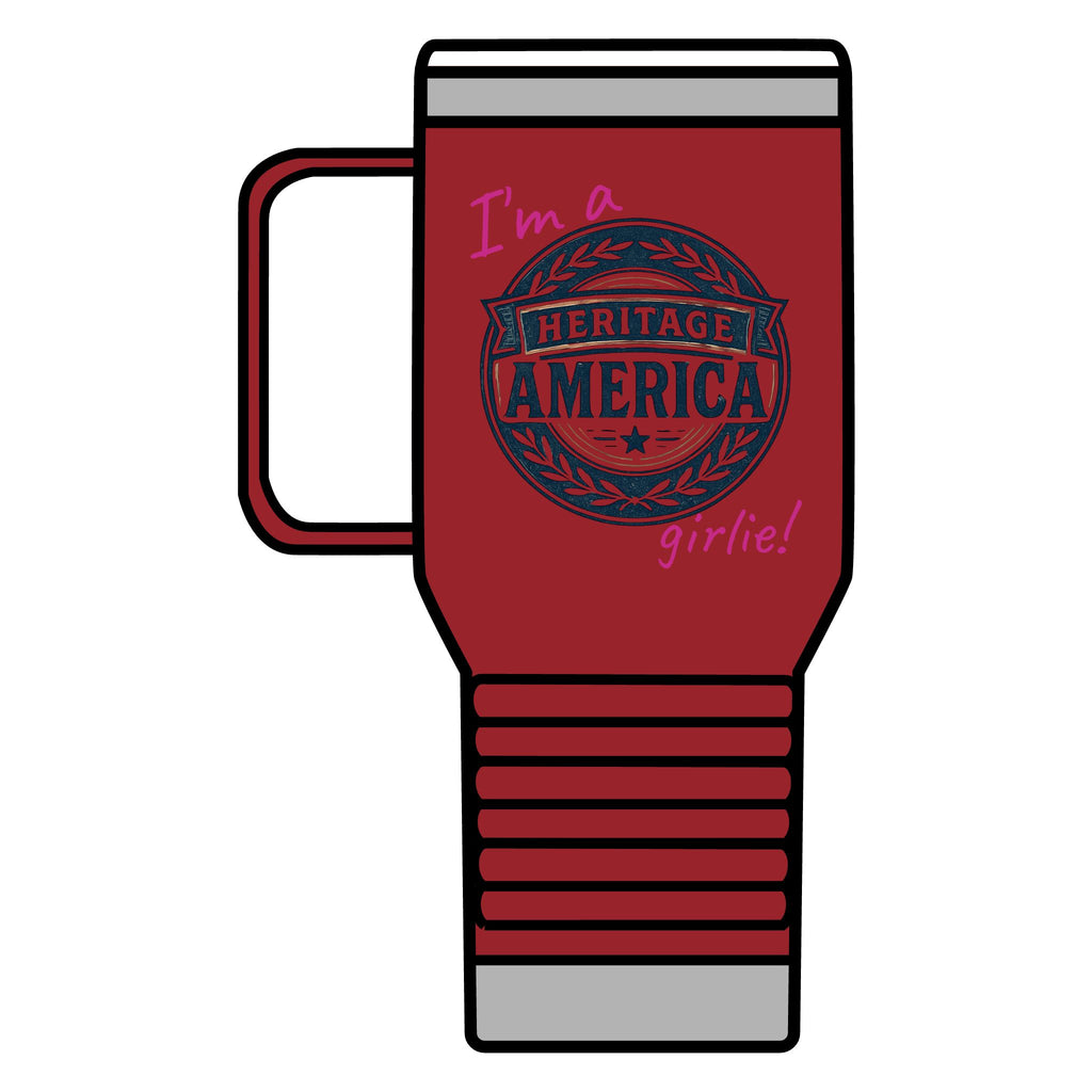 Heritage America girlie Mug | 20oz Insulated Tumbler
