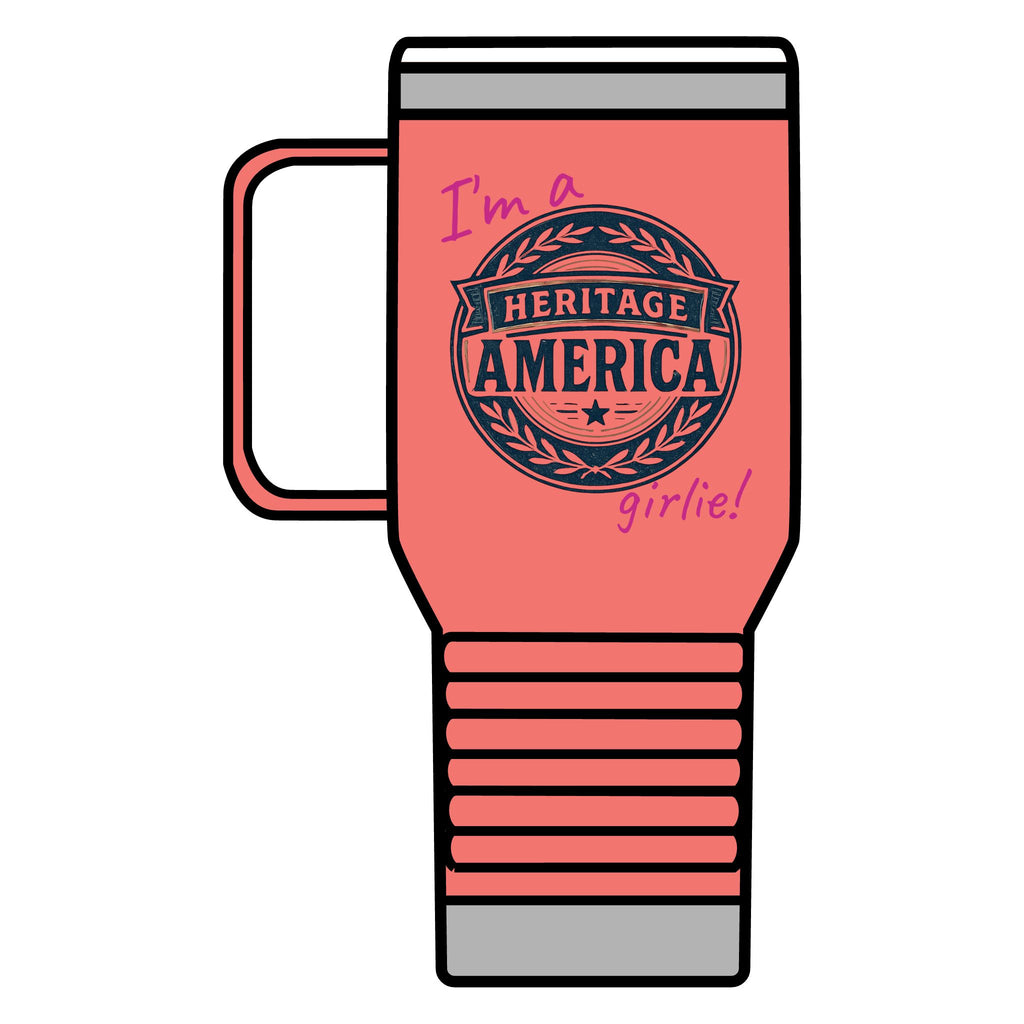 Heritage America girlie Mug | 20oz Insulated Tumbler