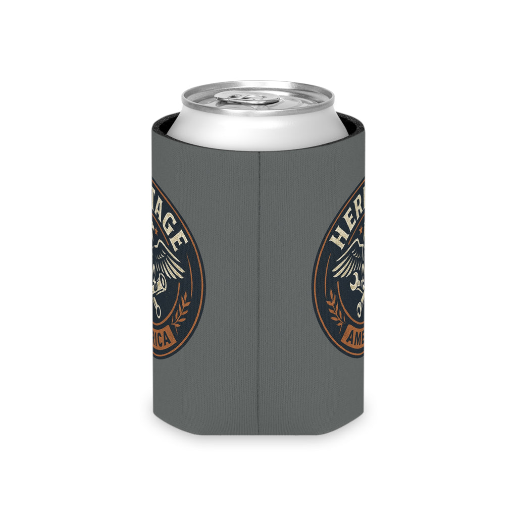 Garage Eagle Can Cooler - Gray