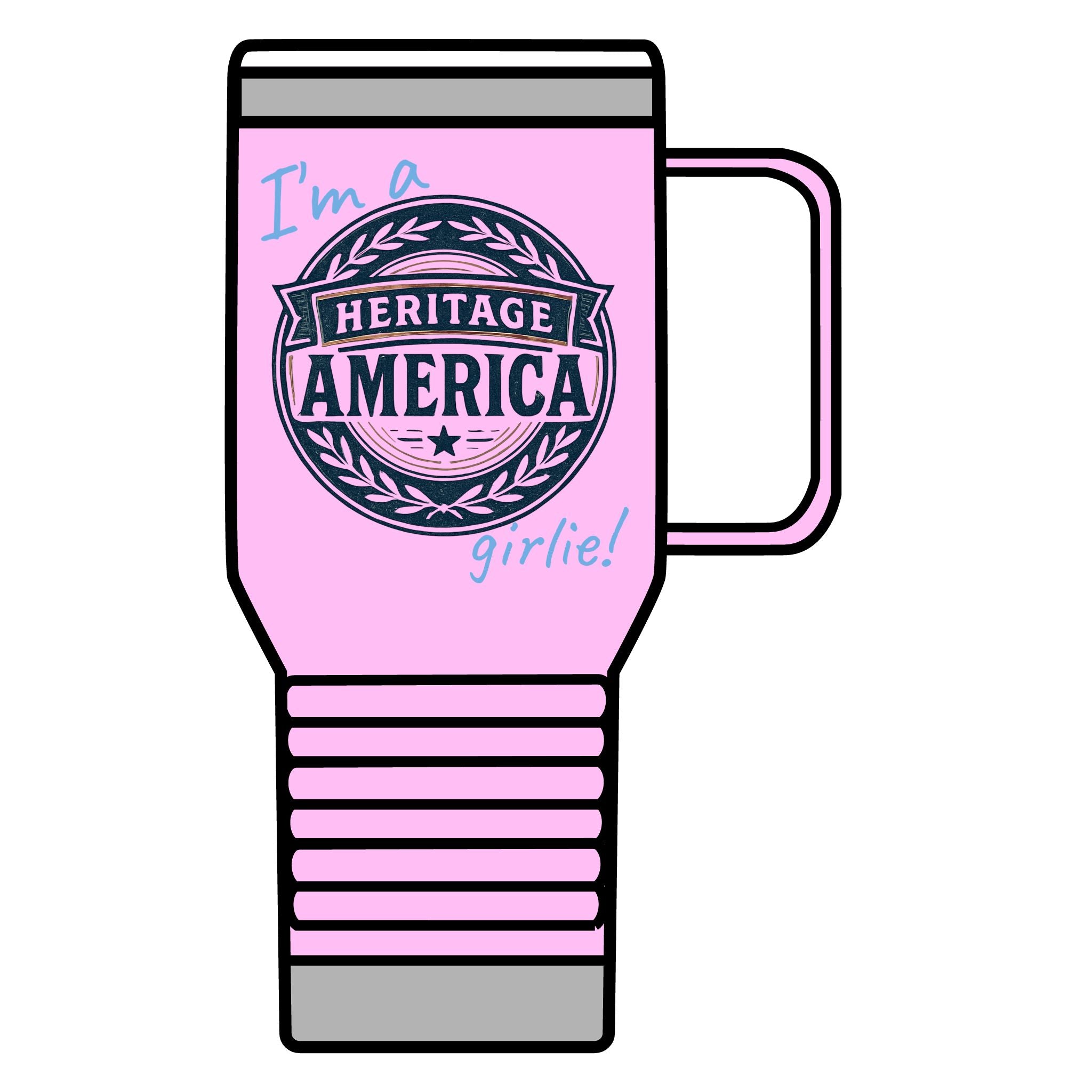 Heritage America girlie Mug | 20oz Insulated Tumbler