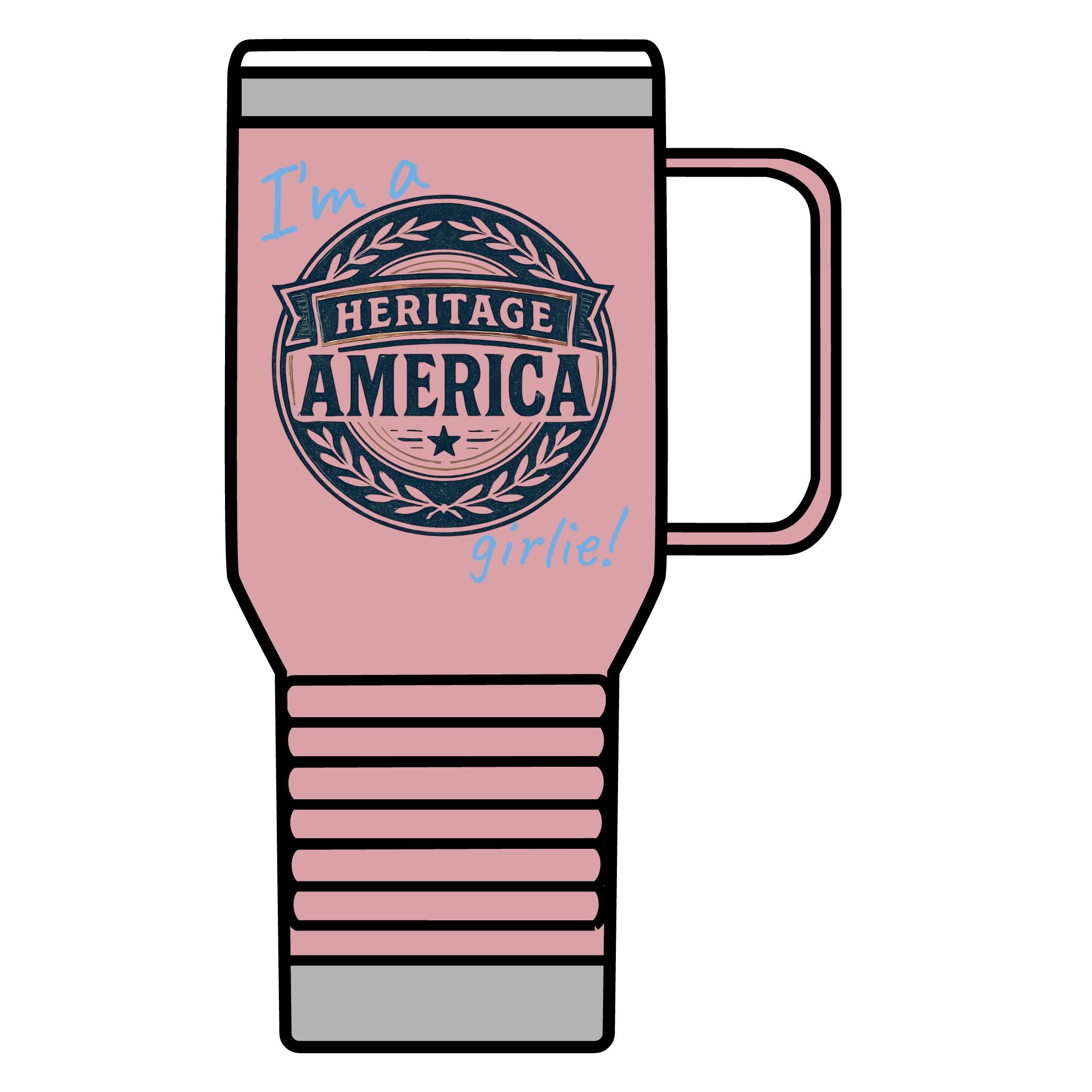 Heritage America girlie Mug | 20oz Insulated Tumbler