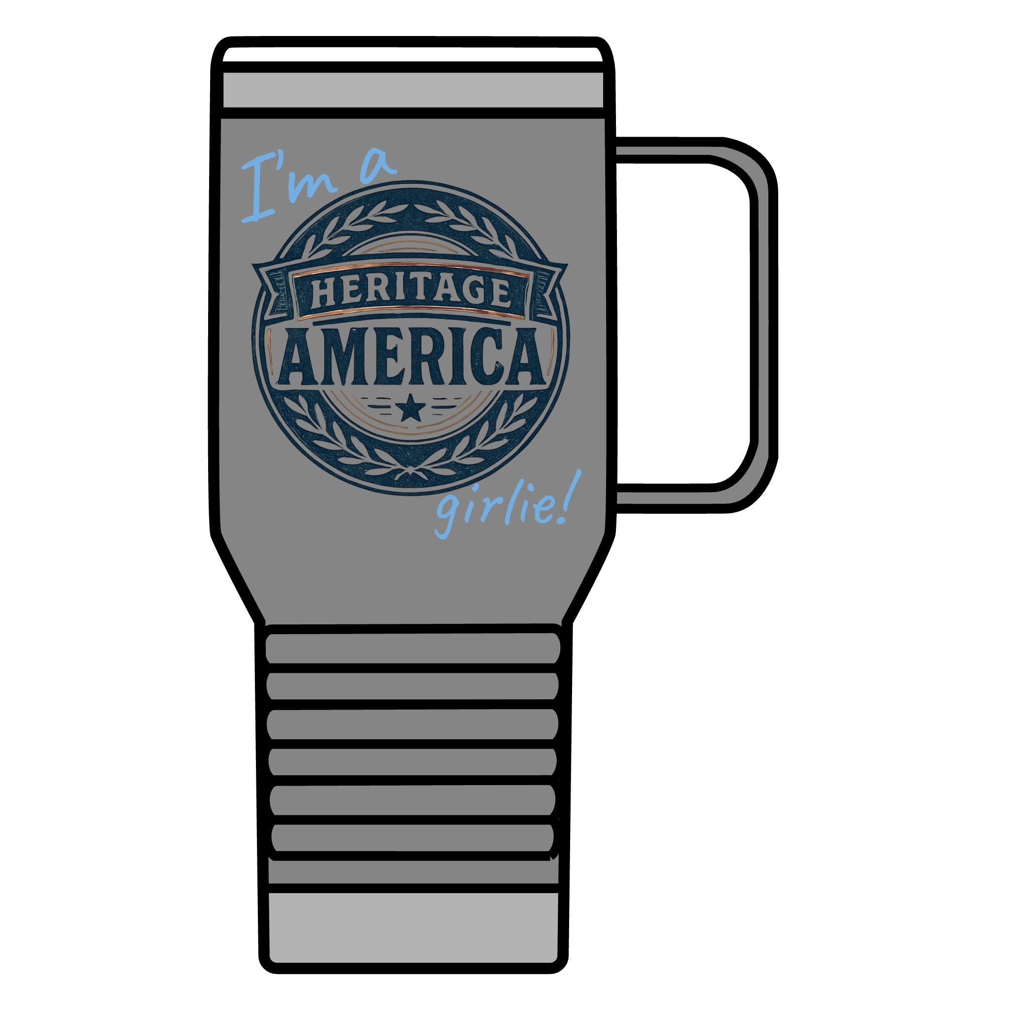 Heritage America girlie Mug | 20oz Insulated Tumbler