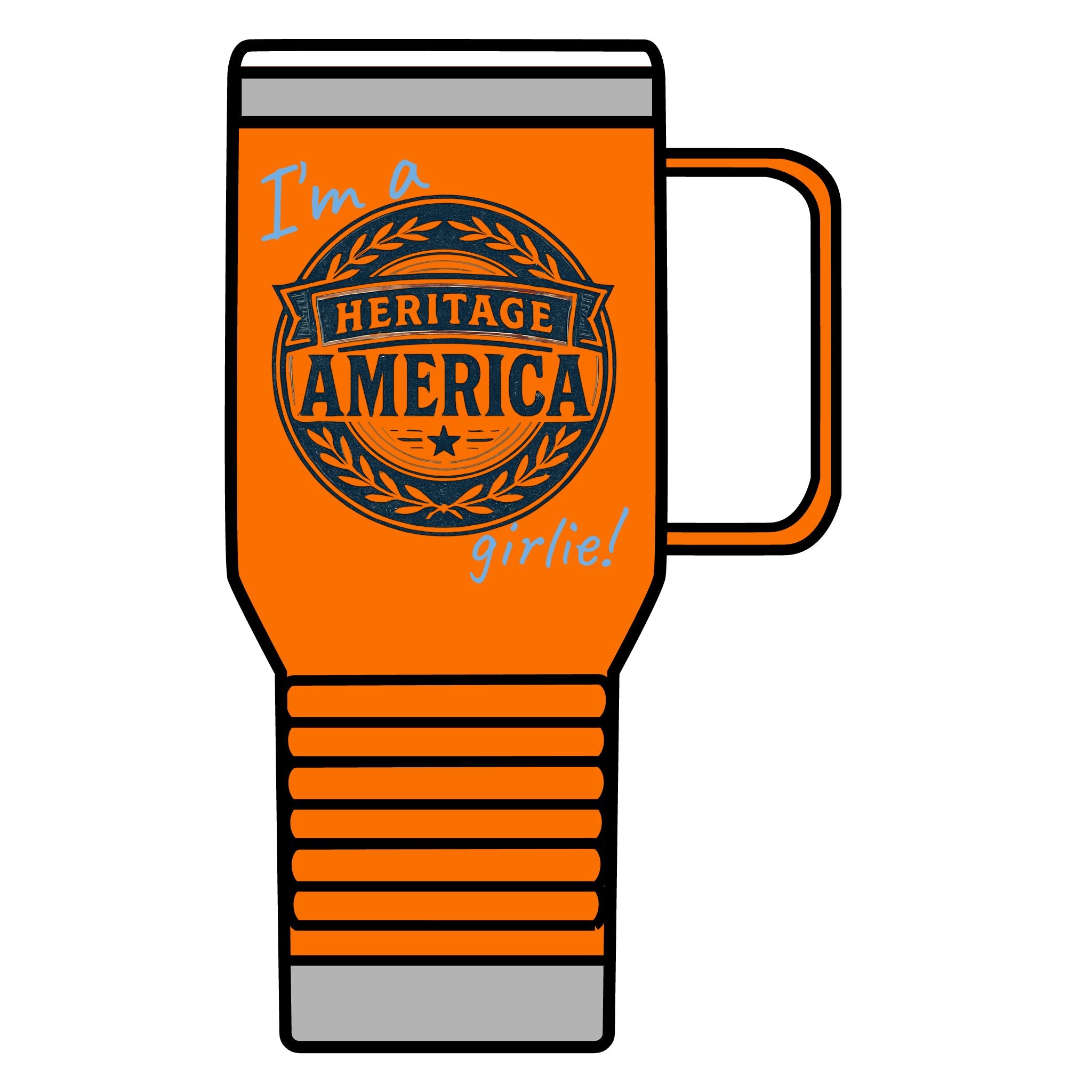 Heritage America girlie Mug | 20oz Insulated Tumbler