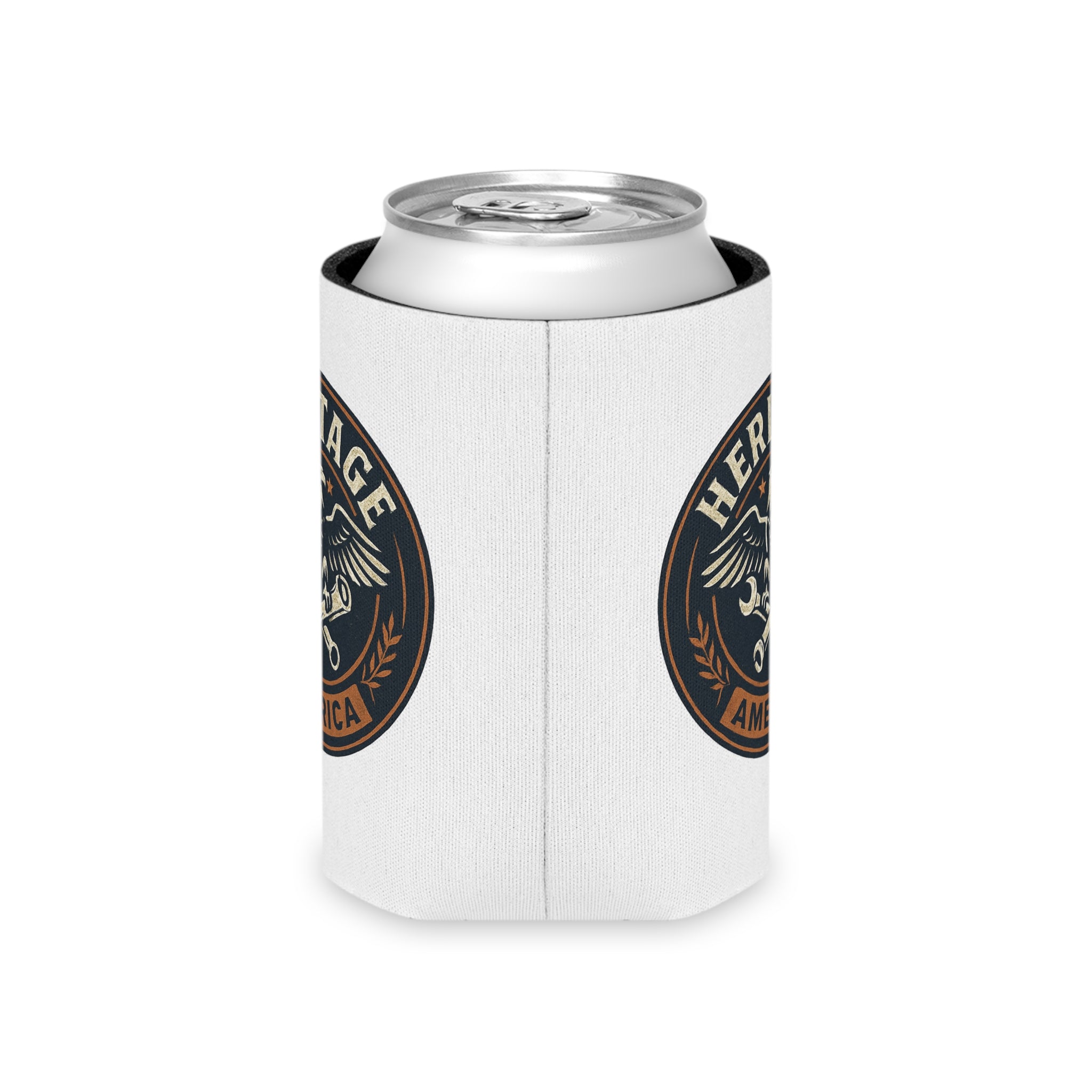 Garage Eagle Can Cooler - White
